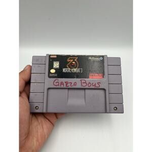 SNES - Mortal Kombat 3 - Cartridge Only, Tested, Working